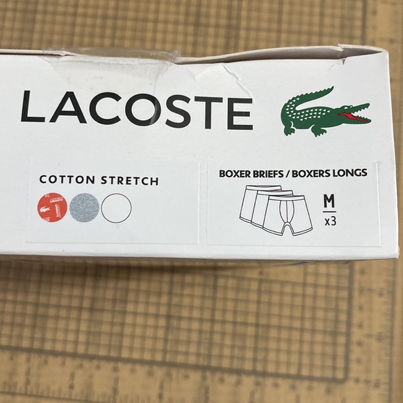 LACOSTE 🐊 CASUAL BOXER BRIEFS. - Picture 4 of 7